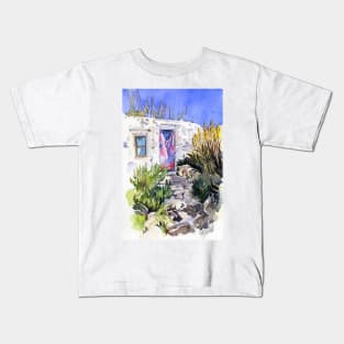 Cottage at San Pedro Kids T-Shirt